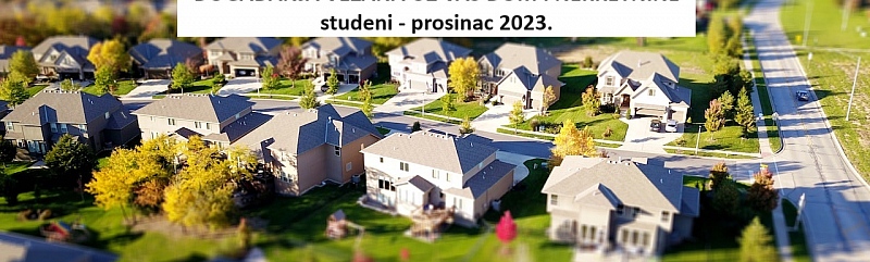 Događanja vezana uz vaš dom i nekretnine - studeni/prosinac 2023.